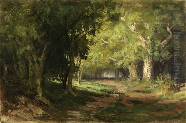 Forest Clearing by Arthur William Best