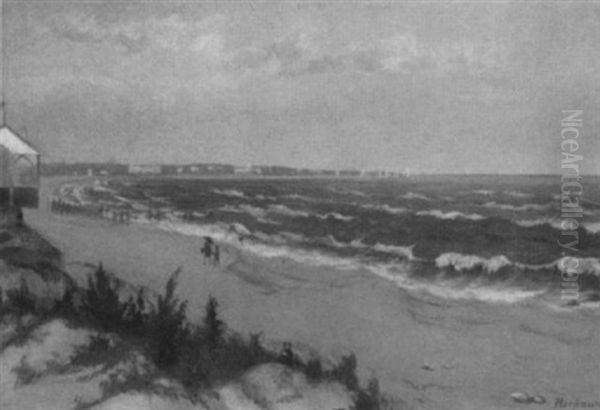 Rockaway Beach by Frederick William Billing