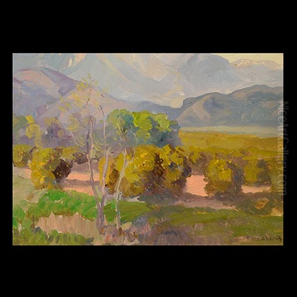 California Foothills by Franz Arthur Bischoff