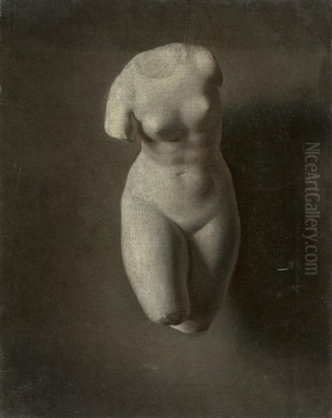 Torso Einer Romischen Venusstatue by Karl von Blaas