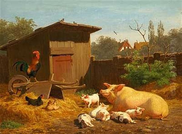 En Sommerdag I Grisestien by Carl Henrik Bogh