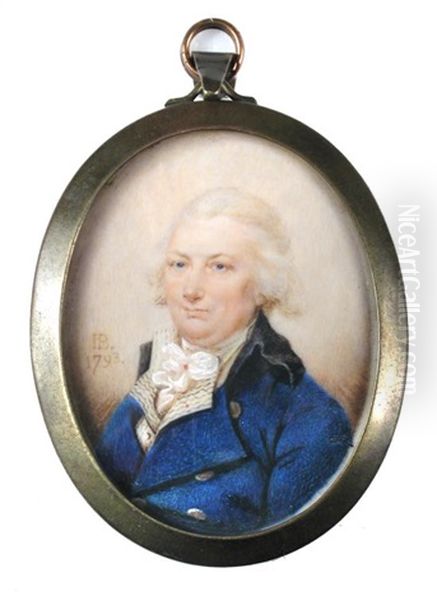 Portrait Miniature Of Alexander Martin Of Nellfield House, Cooperston, Aberdeen by John Bogle