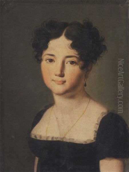 Portrait De Dame by Louis Leopold Boilly