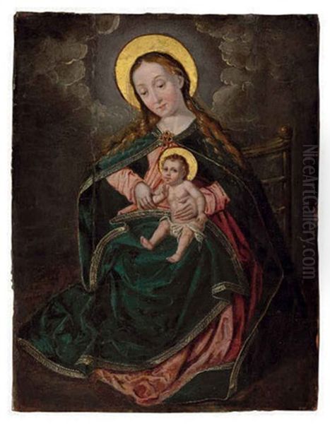 The Virgin And Child by Juan de Borgona the Elder