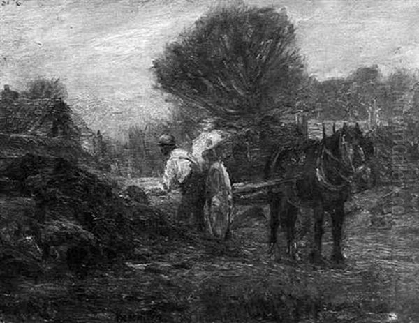 Loading The Cart by Edwin Bottomley