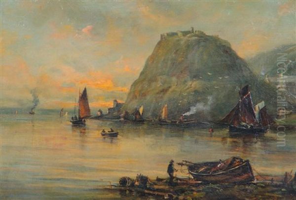 Dunbarton Rock by Samuel Bough