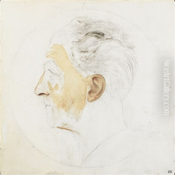 Etude Pour Le Portrait De Mr Algara R. De Terreros by Bernard Boutet De Monvel