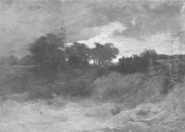 The Close Of A Stormy Day by Dwight Frederick Boyden