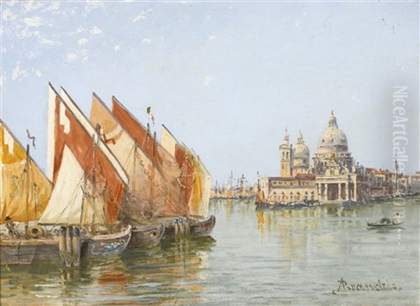 Fishing Boats, Venice by Antonietta Brandeis