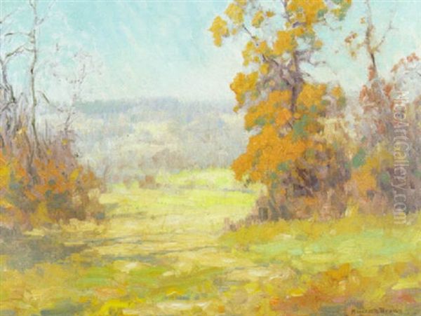 Misty Day, Autumn by Maurice Braun