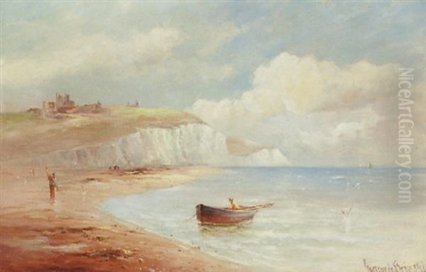 Cliffs At Dover by Gustave de Breanski