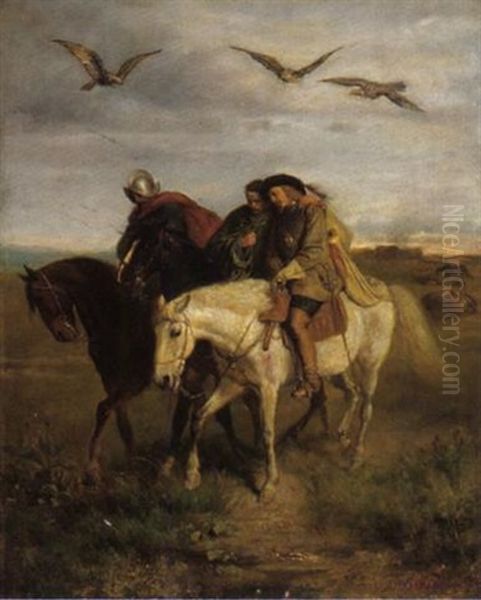 Die Drei by Theodor Breitwieser