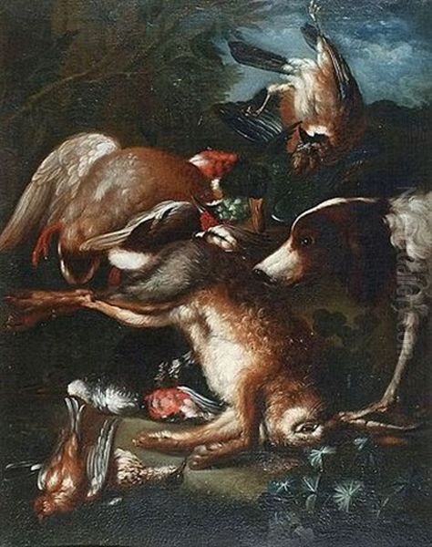 Nature Morte Au Gibier by Bernaert De Bridt