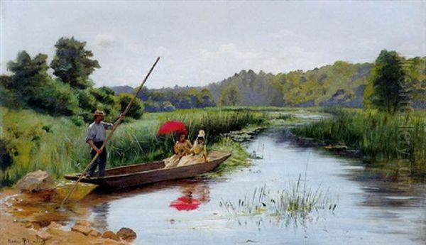 Sunday Boating by Pierre-Andre Brouillet