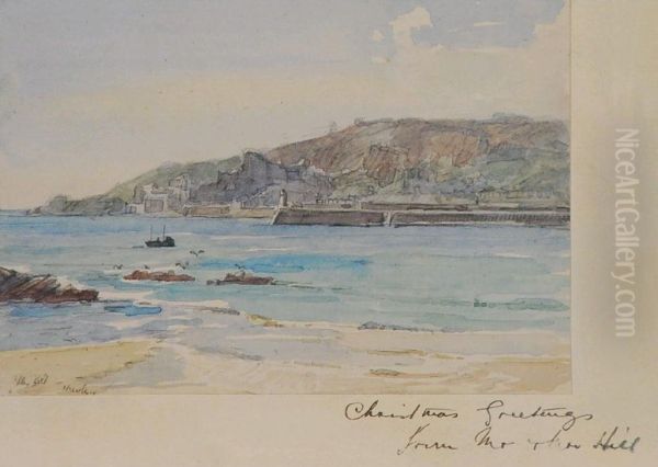 Sketch Of Newlyn by J. Allen Hill