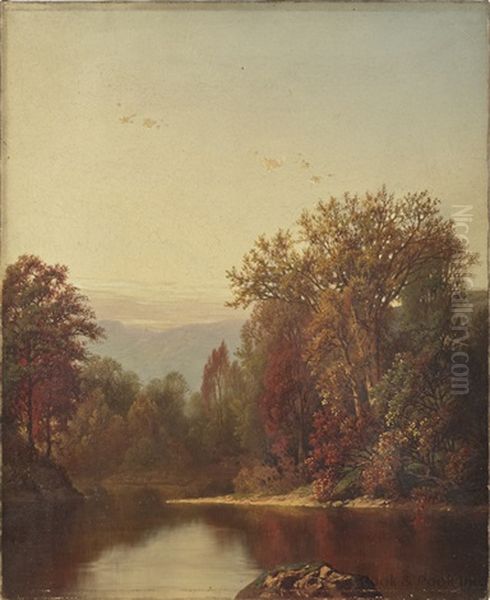 River Landscape by William Mason Brown