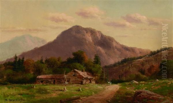 Mountain Cabin by William Bruce