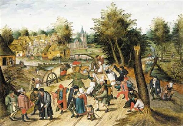 The Return From The Fair by Pieter Brueghel the Younger