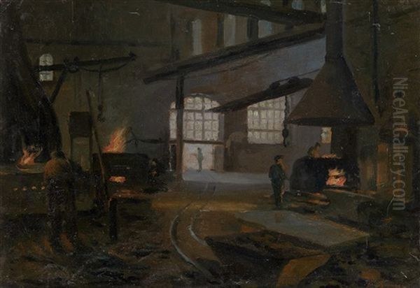 The Foundry by Feodor Feodorovich Bukholts