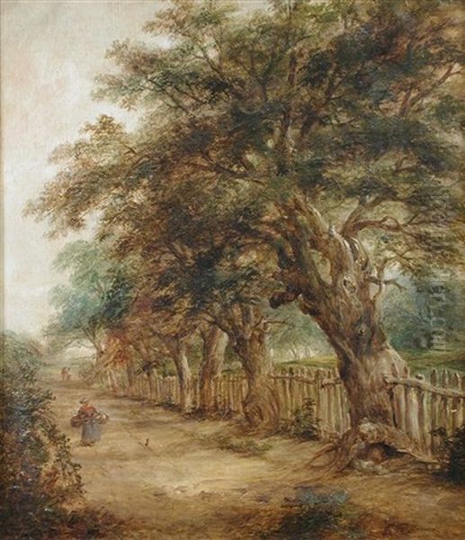 View Of Bolton Lane, Ipswich by Robert Burrows