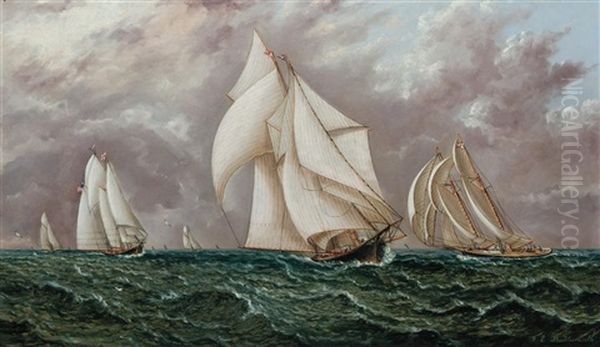 The Yacht Race by James Edward Buttersworth