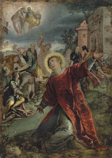 The Martyrdom Of Saint Stephen by Denys Calvaert