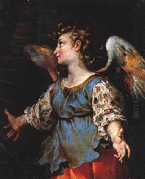 The Angel Of The Annunciate by Denys Calvaert