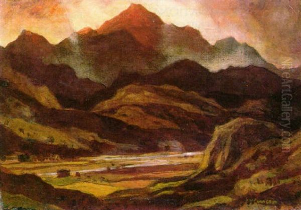 Sundown, Kintail by David Young Cameron