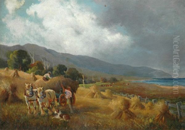 Haymaking by Robert Camm