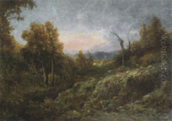 Paesaggio Con Caseggiati by Francesco Capuano