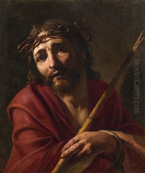 Christ With The Crown Of Thornes by  Caravaggio