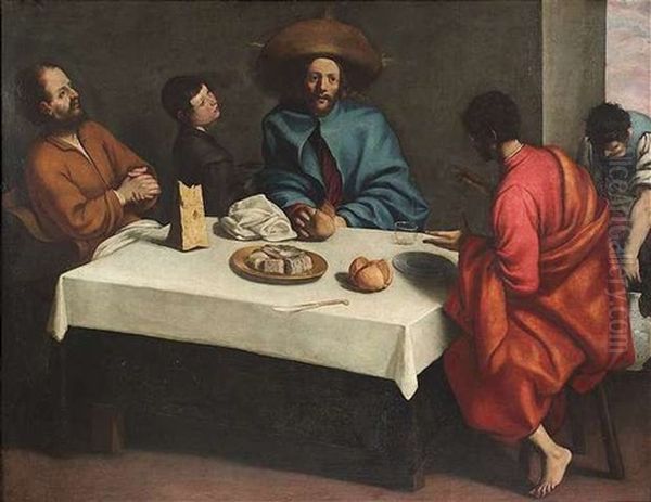 Christus In Emmaus by  Caravaggio