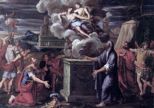 The Sacrifice Of Iphigenia by Antoine Caron