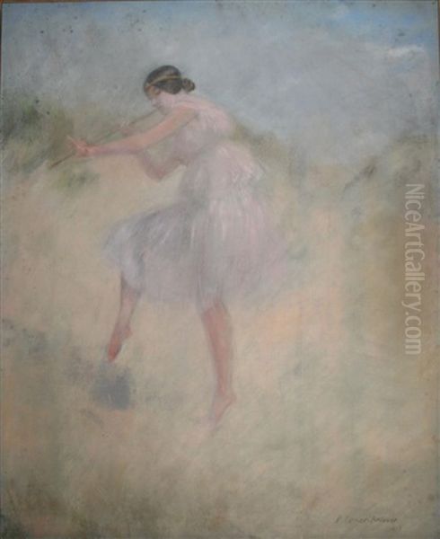 Danseuse A La Flute by Pierre Carrier-Belleuse