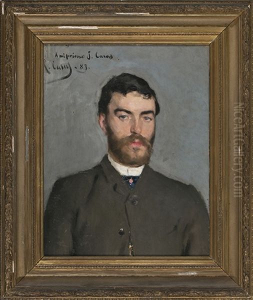 Retrato De Joaquim Casas I Carbo, Primo Del Artista by Ramon Casas