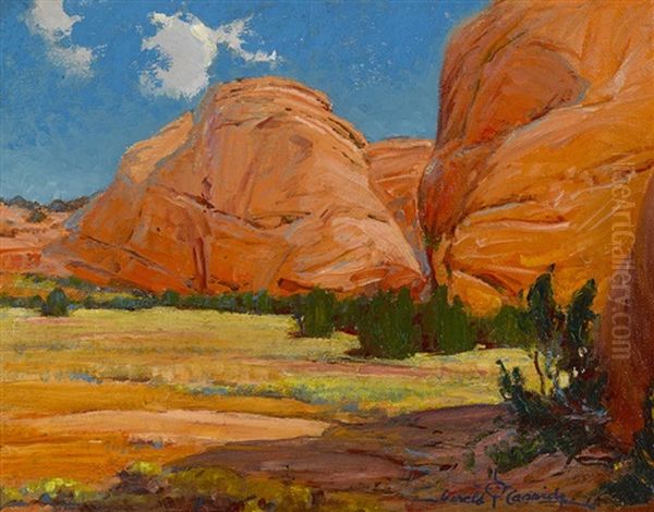 The Red Rocks, Jemez, New Mexico by Gerald Cassidy