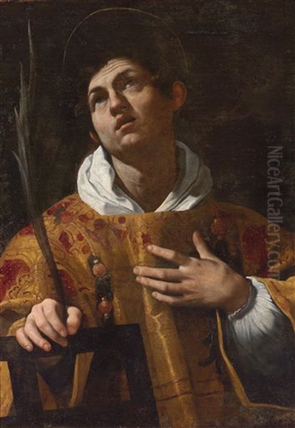 Saint Lawrence by Bartolomeo Cavarozzi