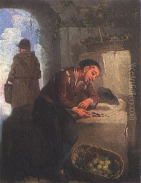 Venditore Di Frutta by Giacomo Ceruti