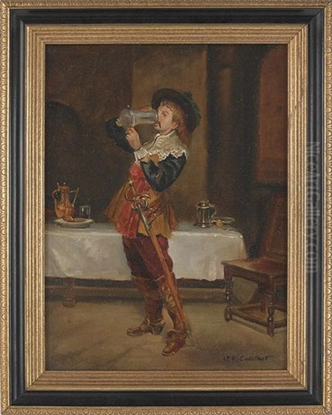 Gentleman In A Tavern by Jefferson David Chalfant