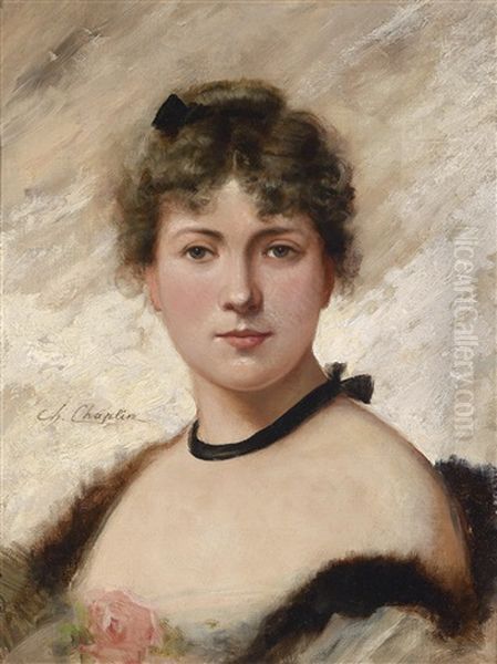 Madchenportrait by Charles Joshua Chaplin