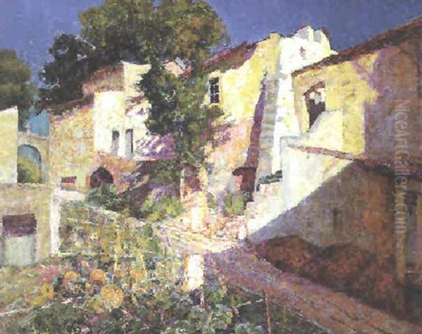 Village Provencal by Victor Charreton