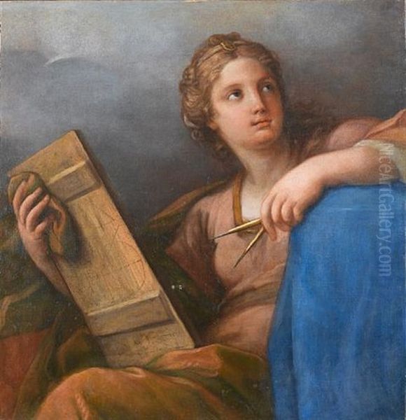 An Allegory Of Astronomy by Giuseppe Bartolomeo Chiari