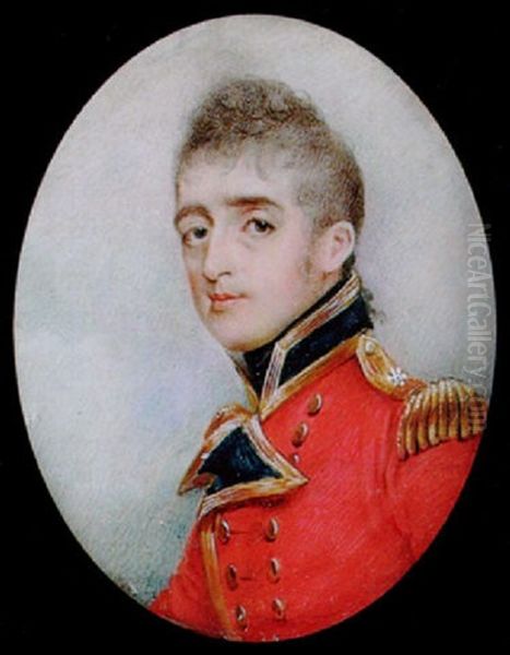 Captain And Lieutenant Colonel Stephen Peacocke by George Chinnery