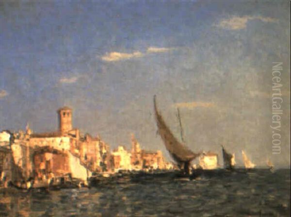 Venice On The Lagoon by Emma Ciardi