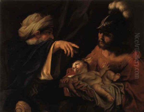 The Infant Moses Presented To Pharaoh by Carlo Cignani