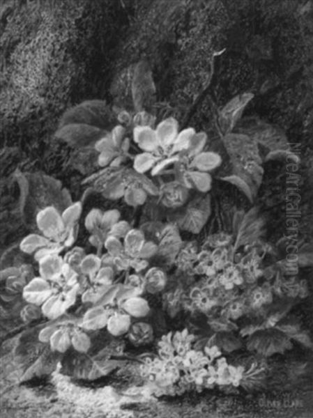 Still Life With Mountain Laurel A Plein Air by Oliver Clare