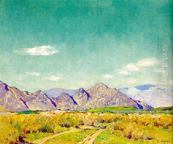 Red Rock Canyon, Arizona - California Line, Fault Block Mountains by Alson Skinner Clark