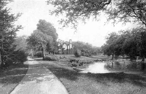 York Cottage, Sandringham by Octavius Thomas Clark