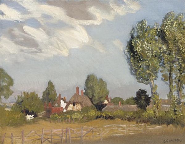 An Essex Village by Sir George Clausen