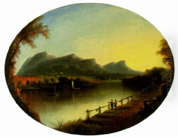 Mount Tom On The Connecticut River by Edmund C. Coates